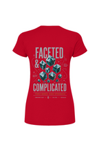 Load image into Gallery viewer, Faceted and Complicated Tultex Womens Fine Jersey T Shirt