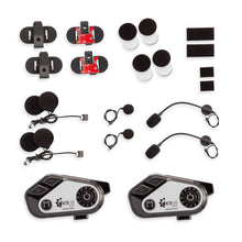 Load image into Gallery viewer, RideSYNC2 Two Rider Helmet Communications System
