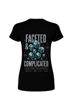 Load image into Gallery viewer, Faceted and Complicated Tultex Womens Fine Jersey T Shirt
