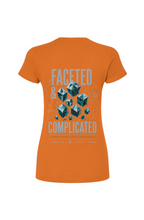 Load image into Gallery viewer, Faceted and Complicated Tultex Womens Fine Jersey T Shirt
