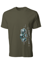 Load image into Gallery viewer, Faceted and Complicated Premium Pigment Dye T Shirt
