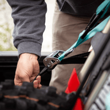 Load image into Gallery viewer, Motorcyle Soft Loop Tie Down Straps
