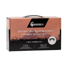 Load image into Gallery viewer, UTV Soft Loop Tie Down Straps
